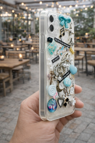 Husă personalizată ''Blue Vibes''