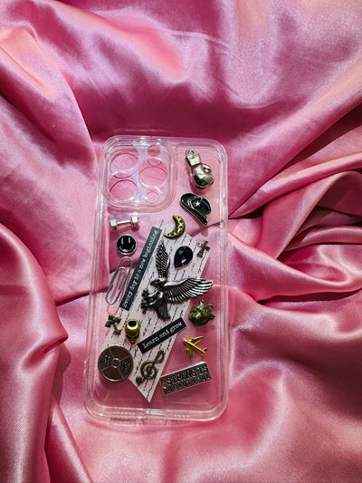 Husă Personalizată "Black & Silver Aesthetic"