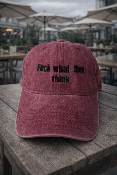 Sapca ,,Fuck what They Think,,