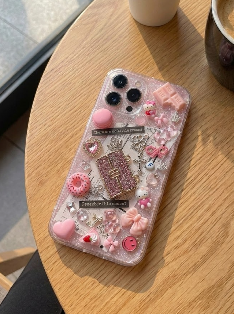Husă Personalizată "Pink Glamour"